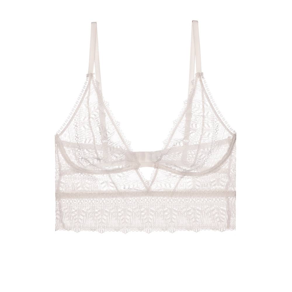 Ivy Ivory Longline Soft Cup Bra
